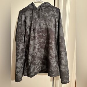 Lululemon athletica grey camo sweatshirt